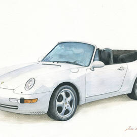 Porsche 993 cabrio by Juan Bosco