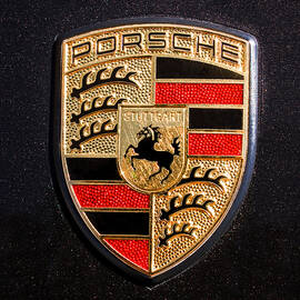 Porsche Emblem -211C by Jill Reger