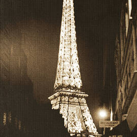 Postcard from Paris- Art by Linda Woods by Linda Woods