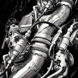 Pratt and Whitney Engine by Olivier Le Queinec