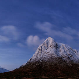 Starry Pre Dawn Winter Mountain Blues by Grant Glendinning