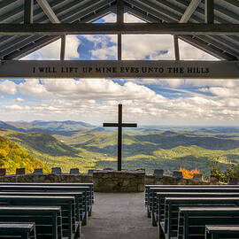 Pretty Place Chapel - Blue Ridge Mountains SC by Dave Allen