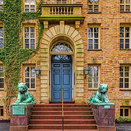 Princeton University Nassau Hall by Susan Candelario