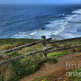 Pt Reyes South Beach Overlook by Adam Jewell