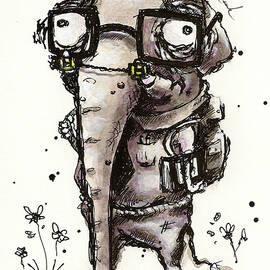 Pubescent Elephant by Connor Crank