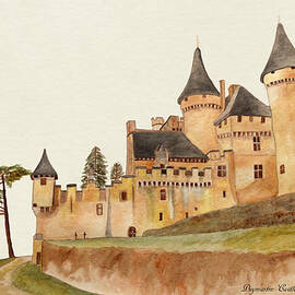 Puymartin Castle by Angeles M Pomata