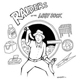 Raiders of the Lost Sock by Maggie Larson