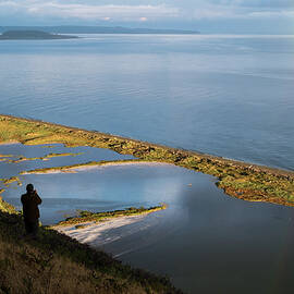 Rainbow Reflection in the San Juan Islands by Mary Lee Dereske