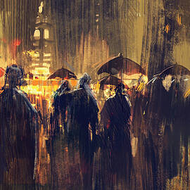 Raining by Tithi Luadthong