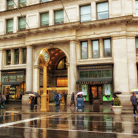 Rainy Day in the Flatiron District by Alison Frank