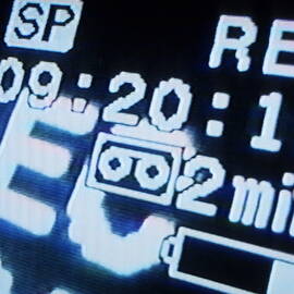 Recording information on television screen by Sami Sarkis Photography