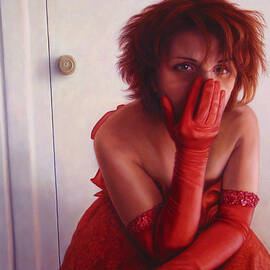 Red Dress by James W Johnson