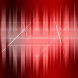Red Rays by Michael Tompsett