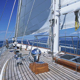 Relaxing on Deck by David J Shuler