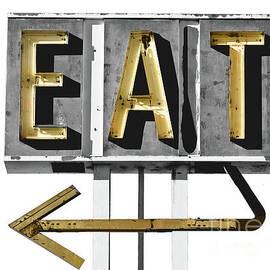Retro Diner Sign by Mindy Sommers