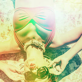 Retro pin-up pool party by Jorgo Photography