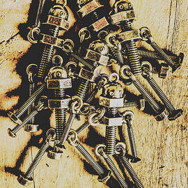 Retro robot recruits by Jorgo Photography