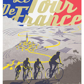 Retro Tour de France by Sassan Filsoof