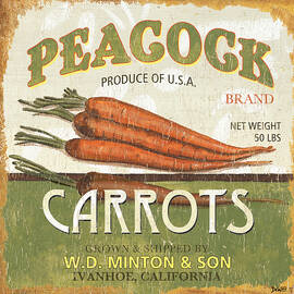 Retro Veggie Label 2