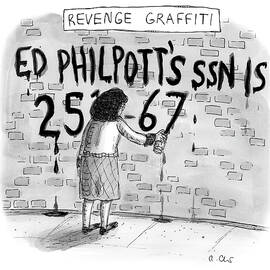 Revenge Graffiti by Roz Chast
