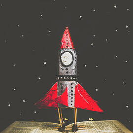 Rockets and cartoon puzzle star dust by Jorgo Photography