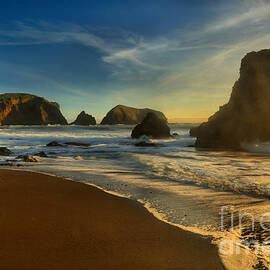 Rodeo Beach Sunset by Adam Jewell