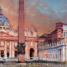 Rome and the Vatican City - 04 by AM FineArtPrints