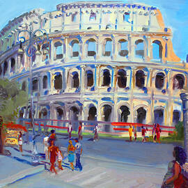 Rome Colosseum by Ylli Haruni