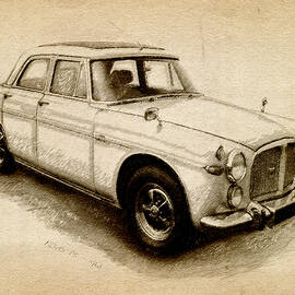 Rover P5 1968 by Michael Tompsett