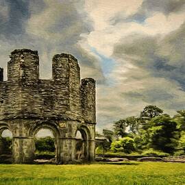 Ruins of Mellifont Abbey by Jeffrey Kolker