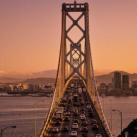 Rush Hour at the Bay Bridge by Miroslav Liska