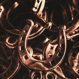 Rustic horse shoes by Jorgo Photography