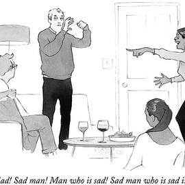 Sad Man by Will McPhail