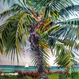 Sailboat in the Keys by Donald Maier