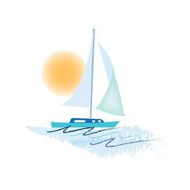 Sailing Day by Gina Harrison