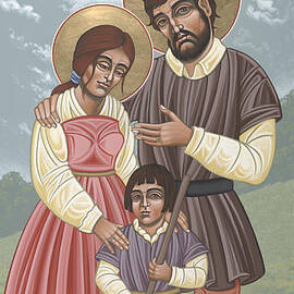 San Isidro y Santa Maria y Nino 214 by William Hart McNichols