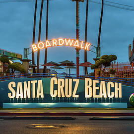 Santa Cruz Boardwalk and amusement park by Miroslav Liska