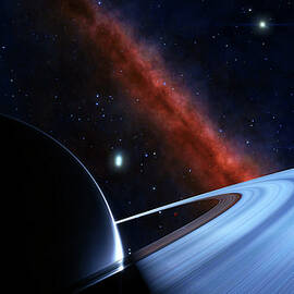 Saturn, the Ring World by AM FineArtPrints
