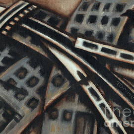 Tommervik Seattle Downtown Art Print by Tommervik