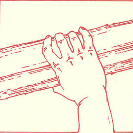 SECOND STATION- Jesus is made to carry his cross by William Hart McNichols