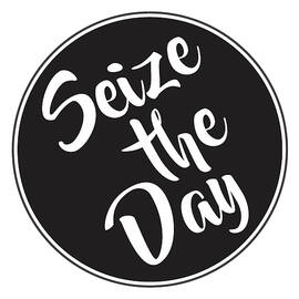 Seize the Day - Carpe Diem by Studio Grafiikka