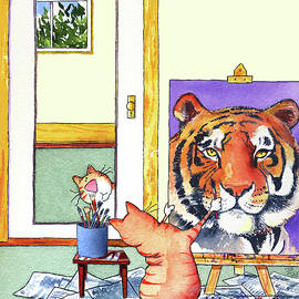 Self Portrait, Tiger by Jim Tweedy