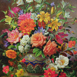September Flowers   Symbols of Hope and Joy by Albert Williams