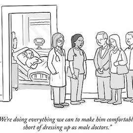 Short of dressing up as male doctors by Paul Noth