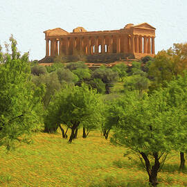 Sicily, Agrigento and the Valley of the Temples - 10 by AM FineArtPrints