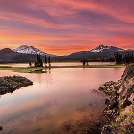 Sparks Lake Landscape by Russell Wells