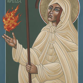 St Brigid of Ireland 231 by William Hart McNichols
