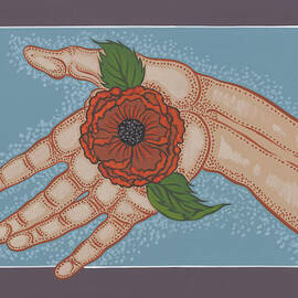 St Francis Flowering Wound 240 by William Hart McNichols