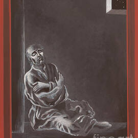  St John of the Cross in the Dark Night of the Soul 290 by William Hart McNichols