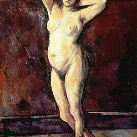 Standing Nude Woman by Cezanne